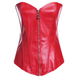 V-Neck Zipper Leather To Recover Tectorial Tectacles Punk-Style Lamings With T-Pants HZ1208