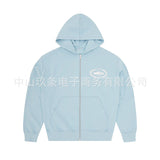 Corteiz Alcatraz's New Street Ins Hoodie Zip-Down Jacket Loose Trousers Set HZ1208