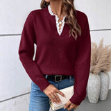 Women's Knitted Sweater Skirt Temperament Round Neck Long Sleeve Sexy Solid Color To Show Thin Ass Skirt HZ1208