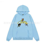 0511 Men's Day Retro Angel Round-Neck Long-Sleeved T-Shirt T-Shirt On The Head Of The Coat With Long-Sleeved Pure Cotton HZ1208