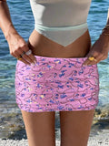 2025 Fashion Bead Short Skirt Sexy Babes Hip Skirt Squint Club HZ1208
