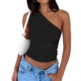 Temperament Blouse Casual Sleeveless Vest HZ1208