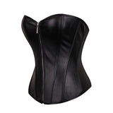 V-Neck Zipper Leather To Recover Tectorial Tectacles Punk-Style Lamings With T-Pants HZ1208
