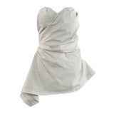 25 Spring And Summer Irregular Cutting Asymmetric Design Small Blouse Tsets 1804 HZ1208