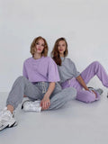 2025 New Rope Sweatpants Hot Girl Wind Trousers Trousers Women's Clothing HZ1208