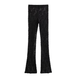 Autumn New Lace Jumpsuit 0219816 Open-Fork Design Leggings 4661529 HZ1208