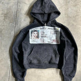 2025 Printing Hoodie Jacket Winter High Street Loose Hot Top HZ1208