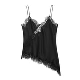Z Women's 2025 Summer New Fashion Sexy Lace Decoration Underwear Blouse 5919105 HZ1208