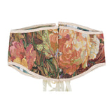 16Cm Short 3 Buckle New Oil Painting Monet Garden Belt Short Belt Outside The Fish Bone Support Strap Girded Waist HZ1208