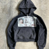 2025 Printing Hoodie Jacket Winter High Street Loose Hot Top HZ1208