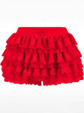 2025 Anti-Permeable Multi-Layer Cake Stacked Short Skirt Hot Trousers Hot Girl Sexy Fashion Lace Skirt Sexy Skirt HZ1208