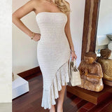 New Brooch Jab Jab Dress Hollow Sexy Open-Fork Tight Bikini Beach Hoodie HZ1208