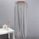 2025 New Rope Sweatpants Hot Girl Wind Trousers Trousers Women's Clothing HZ1208