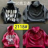 Cool Children Street Hoodie H-Hop Gothic Top Embroidered Hoodie 2118#2119 Model HZ1208