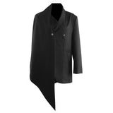 25 Early Spring Irregular Angolan Red Personality Cut Suit Jacket Blouse 1793 HZ1208