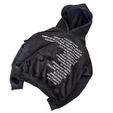 Personality Loose Hoodie Straight Trousers Street Fashion Ins Trendy H-Hop Set HZ1208