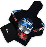 New Hoodie Trapstar Letter Casual Street Youth Sweat Cotton Red Black Print Plus Velvet Hood HZ1208
