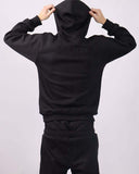 2025 New CRADE Hooded Sportswear Two Pairs Of Pants With Men's And Women Embroidery Set HZ1208