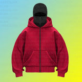 DIY Light Board Autumn Ins New Hooded Jacket Short Coat Men's Double Hat Autumn And Winter Couple Cotton HZ1208