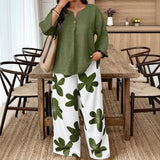 Casual Commuting Coloring Belt Broad-Legged Suit Pants HZ1208