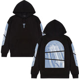 New Hoodie Trapstar Letter Casual Street Youth Sweat Cotton Red Black Print Plus Velvet Hood HZ1208