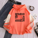 2025 Autumn And Winter New Plus Thick Double Hoodie Korean Version Of Loose Tops For Street Children HZ1208