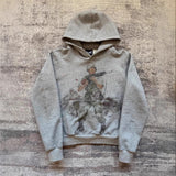 2025 New Hoodie Jersey Military Retro Print Loose Street Sports Hoodie Jacket HZ1208