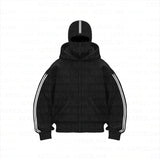 Exploding Solid-Colored Double Hat Design Autumn And Winter Ins New Hooded Sweater Loose Men's And Women's And Couples Hoodie Jacket HZ1208