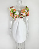 2025 Women's Shoulder-Print Repair Kite Short Lady Jumpsuit 661 HZ1208