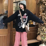 Designing Lazy Air Soft Glutinous Sweater Women 2025 Winter New Korean Wearing Sheep Velvet Knitted Shirt Tide HZ1208