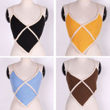 New Solid Color Sexy Sling Skirt Fashion Women's Lower Lumsu Vest Simple Dress HZ1208