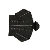 Trending Iron Ring Hollow Loose Open Shirt Zipper Hoodie Chicken Eye Design Jacket Suit HZ1208