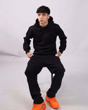 2025 New CRADE Hooded Sportswear Two Pairs Of Pants With Men's And Women Embroidery Set HZ1208