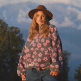 Fashion Style Open Fork Umbilion One-Word Three-Dimensional Flowers Hollow Knitting Top Pure Desire To Repair Breathable Summer HZ1208