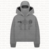 Autumn And Winter Tide Brand Double Hat Unique Design Hoodie New Men And Women's Same Loose Y2K Hoodie HZ1208