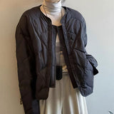 Cotton Shirt Women's Short Sleeves 2025 Summer New Korean Version Of The Collar Loose Thin Lazy Style Design Blouse Tide HZ1208