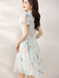 French High-End Fairy Dress Women's Summer 2025 New Super Fairy Princess Dress Holiday Style Beautiful Long Dress HZ1208