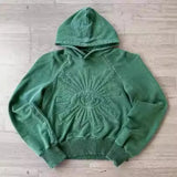 2025 New Jacket Embroidered Eyes National Tide Handsome Hoodie Hoodie Hoodie HZ1208
