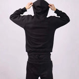 2025 New CRADE Hooded Sportswear Two Pairs Of Pants With Men's And Women Embroidery Set HZ1208