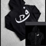 2025 Jersey Trousers Letter Spider Web Print Hoodie Lady Harajuku Style Hoodie HZ1208