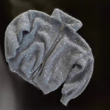 Soft Glutinous Sweater Three-Piece Tset Tset With Long Skirt And Open Shirt Gentle And Sleek Atmosphere HZ1208