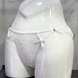 New Triangle Hollow Lace Side Thong Lady Water Drill Hanging Cotton Crotch Trousers Tpants HZ1208