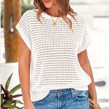 New Autumn And Winter Knitted Women's Clothing Loose High-Waisted A-Dress Round Collar Collar Sweater Dress HZ1208